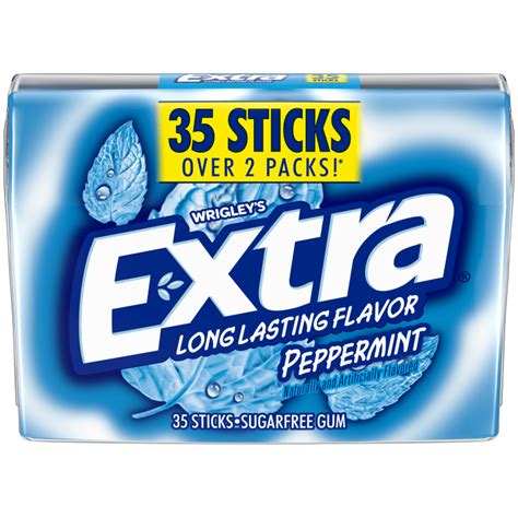 EXTRA Smooth Mint Sugarfree Chewing Gum, 15-Stick Single Pack | EXTRA®