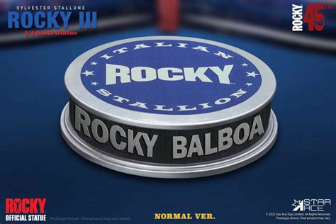 1/4 Quarter Scale Statue: Rocky Balboa Rocky III Statue 1/4 by Star Ace ...