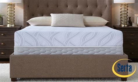 Serta Sertapedic 10" Gel Memory Foam Mattress Set. Free Delivery. | Groupon