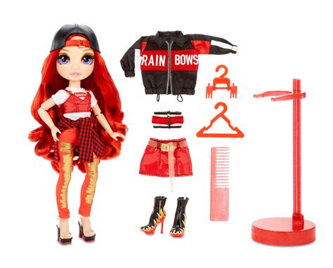 Rainbow High Ruby Anderson – Red Fashion Doll with 2 Outfits - Walmart ...