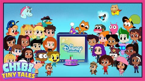 Happy Birthday, Disney Channel! 🎂 | Chibi Tiny Tales | @disneychannel - YouTube | Disney channel ...