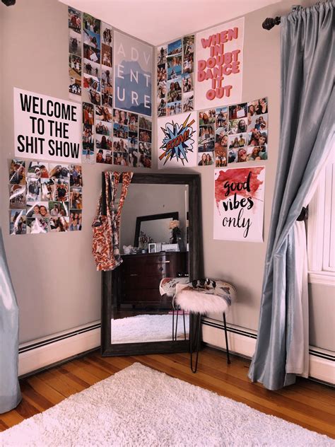 Pinterest: maciehopemoran | Cute dorm rooms, Dorm room walls, Room inspiration bedroom