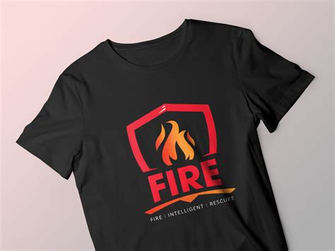 Fire T Shirt by Ayesha Akter on Dribbble