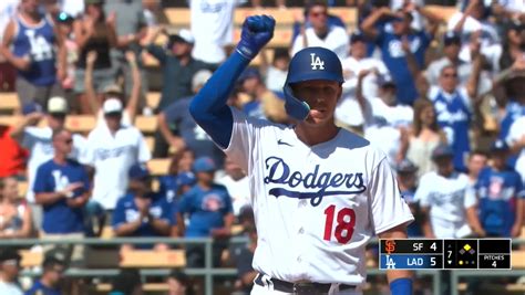 Dodgers 7, Giants 4: Rivalry mega-sweep complete behind a 12-hit attack ...