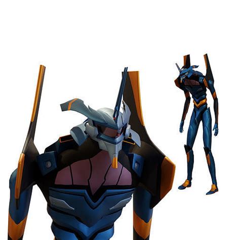 3D model Rigged EVA 06 Unit Neon Genesis Evangelion VR / AR / low-poly ...