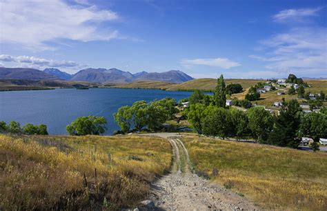 Lake Alexandrina and Lake McGregor, MacKenzie Basin - See the South Island NZ Travel Blog