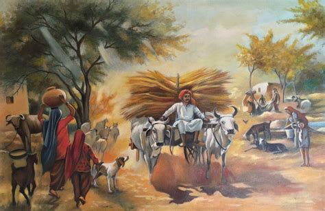 Indian Village Paintings