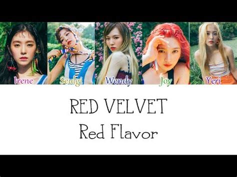 Red Velvet - Red Flavor (빨간 맛) LYRICS (Color Coded) [HAN/ROM/ENG] - YouTube