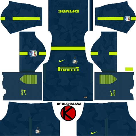 Inter Milan Kits 2017/2018 - Dream League Soccer - Kuchalana