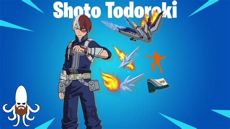 Shoto Todoroki - Skin Showcase & Gameplay - Fortnite - YouTube