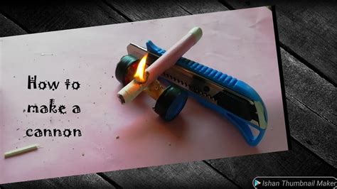 How to make a cannon || Diy cannon - YouTube