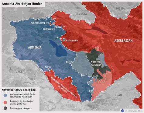 The Armenia-Azerbaijan border is home to a plethora of oddities. 4 ...