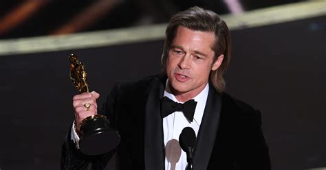 Brad Pitt Oscars Speech Made Us Emotional. Watch It In Full