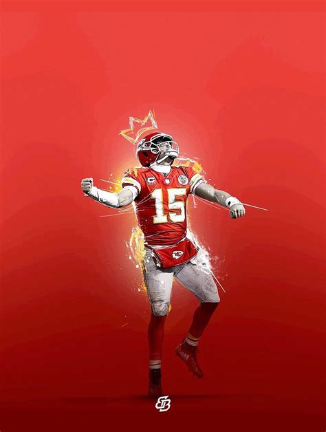 Patrick Mahomes Laptop Wallpaper