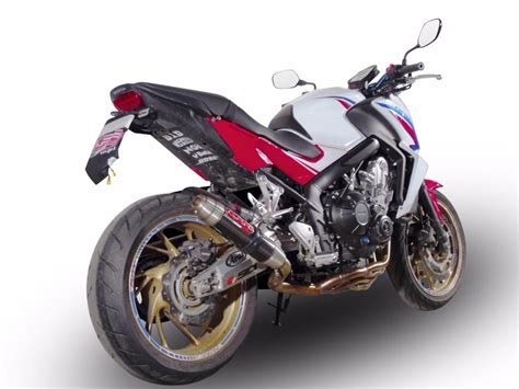 Honda CB650F GPR Exhaust Full System With Deeptone CF Silencer Road Legal | eBay