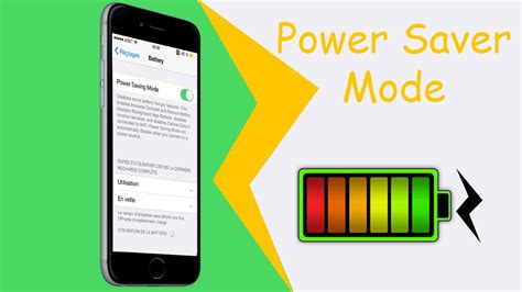 Power Saver Mode : Économiser sa batterie comme sur iOS 9 - YouTube