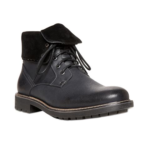 Steve Madden Madden Mens Shoes Mylow Boots in Black for Men | Lyst