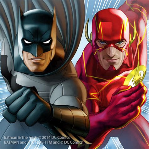 Batman and The Flash by JUNAIDI on DeviantArt