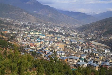 The City of Thimphu, Bhutan Stock Image - Image of culture, paro: 69641803