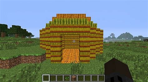 The Hay Bale House Minecraft Map