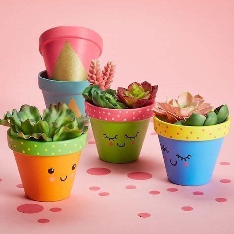 28 easy and thoughtful mother's day crafts the kids can 7 | Clay pot ...