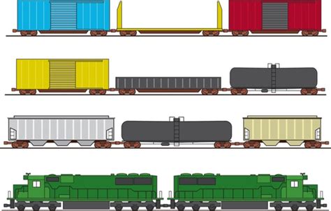 American Freight Train: Over 105 Royalty-Free Licensable Stock Vectors ...