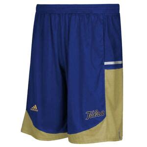 Tulsa Golden Hurricane Adidas NCAA Mens Blue Climalite Basketball ...