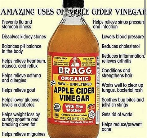 Benefits Of Apple Vinegar With Mother - health benefits