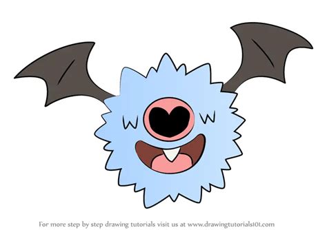 Learn How to Draw Woobat from Pokemon (Pokemon) Step by Step : Drawing Tutorials