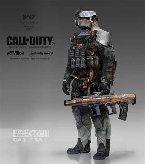 Call of Duty: Infinite Warfare Concept Art by Aaron Beck in 2020 | Call of duty infinite ...