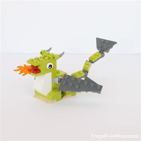 LEGO Mini Dragons - Building Instructions - Frugal Fun For Boys and Girls