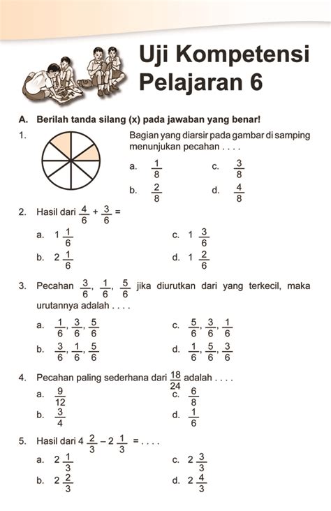 Soal Dan Jawaban Pecahan Campuran Kelas 5 Kumpulan Contoh Surat Dan - Riset