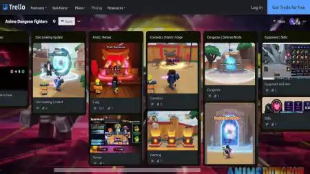 Anime Dungeon Fighters Trello & Discord links - Pro Game Guides