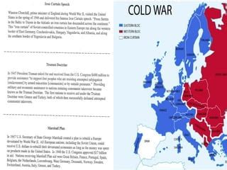 Cold War Map and Timeline | PPT