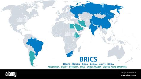 Brics Map 2024 - Neda Tandie