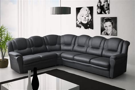 Texas Faux Leather Corner Sofa – PF Furniture