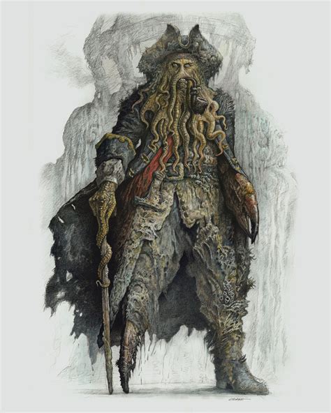 Image - Concept art - Davy Jones.jpg | PotC Wiki | FANDOM powered by Wikia