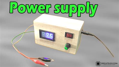 Simple Adjustable Power Supply Using LM317 Voltage Regulator