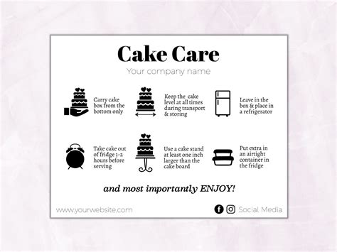 Pin on Cake care