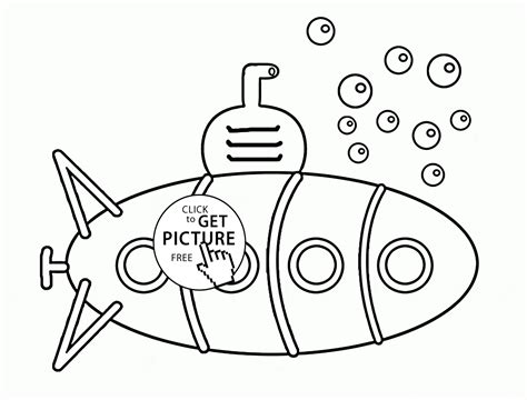 Drawings Submarine Transportation Printable Coloring Pages | Porn Sex ...