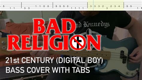 Bad Religion - 21st Century (Digital Boy) (Bass Cover with Tabs) - YouTube