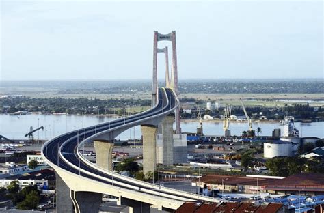 Maputo–Katembe bridge, Mozambique. : r/InfrastructurePorn