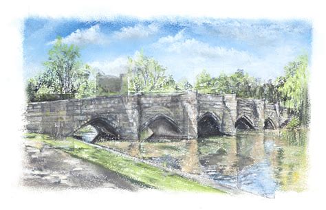 Rebecca Clitheroe - Bakewell Bridge, Bakewell - Artist - Hidden Histories