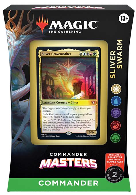 Karetní hra Magic: The Gathering Commander Masters - Sliver Swarm (Co