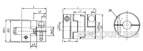 Clamp Type Oldham Coupling | Shaft Coupling Manufacturers - HNC Coupling