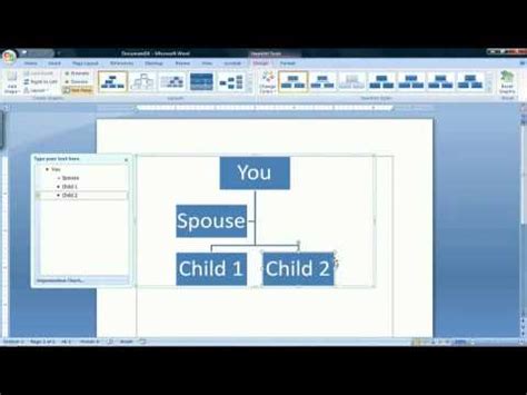 Family Tree Microsoft Word Template For Your Needs