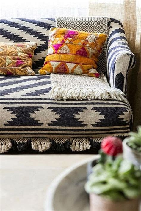 30+ Awesome Bohemian Sofa Cover Designs Suitable For Living Room ...