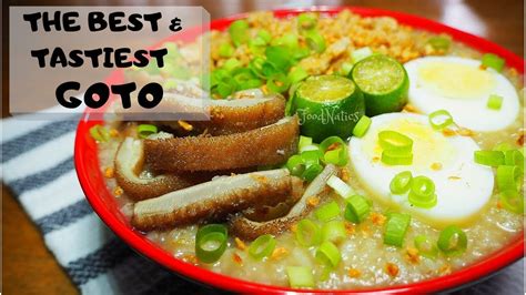 GOTO | THE BEST & TASTIEST GOTO RECIPE - YouTube | Goto recipe, Recipes ...