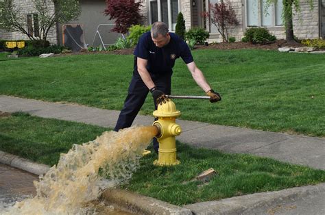 Spring Fire Hydrant Flushing – City of Upper Arlington