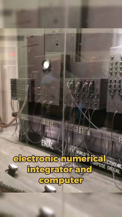 ENIAC komputer pertama di dunia #shorts #computer #eniac - YouTube